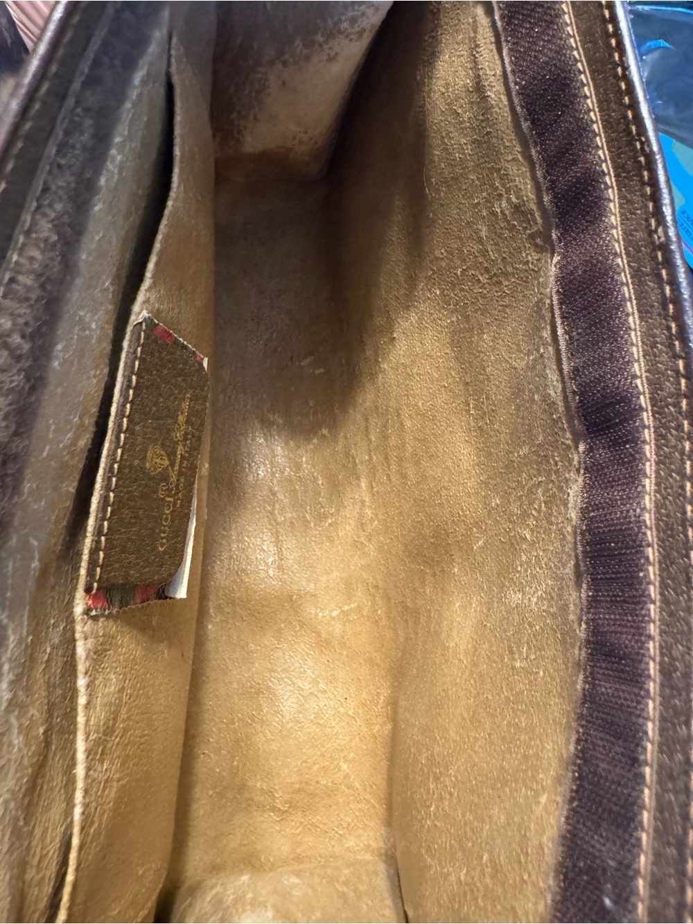 Vintage Gucci Accessory Collection GG Supreme Monogram Sherry Line Clutch Bag - Picture 4 of 4